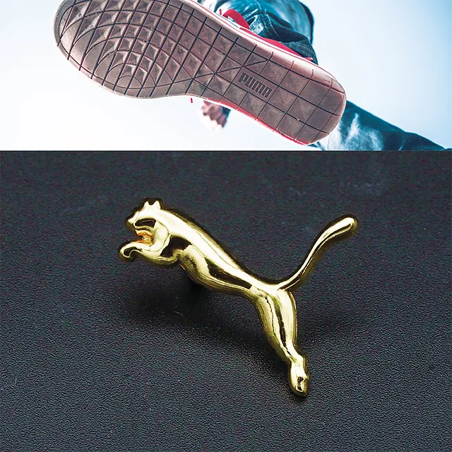 Puma logo Pins in 3-D, Logo Speldje