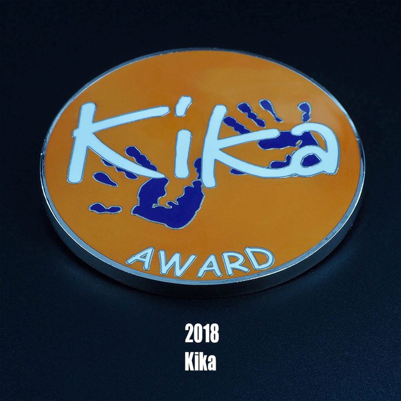 Pin's Passion-Kika Award-Pins van het jaar-2018-pinspassion.nl
