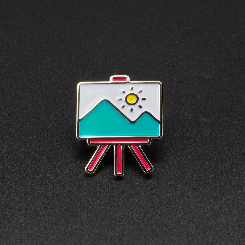 Expo Pins Kunstbende, Schildersezel