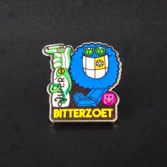 Bitterzoet PIns met viper Logo Pins