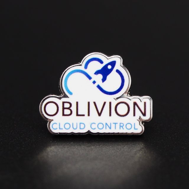 Pin's Passion-Oblivion-Cloud-Control-Koper-Warm-Geëmailleerde-Pins-CMYK-Print