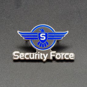 Security Force Logo in Outline