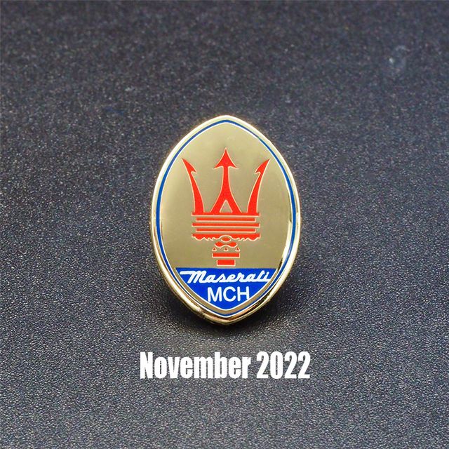 Maserati logo Pins, Maser Club Holland Speld