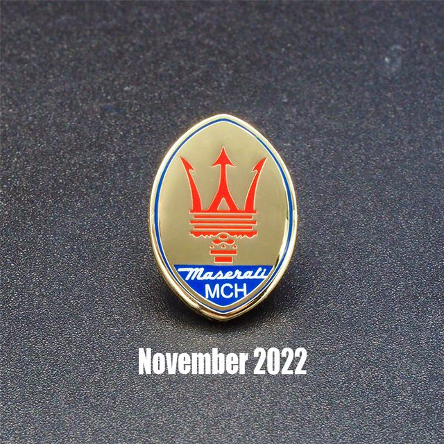 Maserati logo Pins, Maser Club Holland Speld