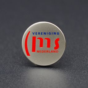 Pin's Passion-Koper-Warm-Geëmailleerd-pad print-Pins-Vereniging MS