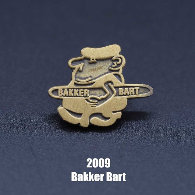 Pin's Passion-Pins van het jaar-2009-Bakker Bart-Pidspassion.nl