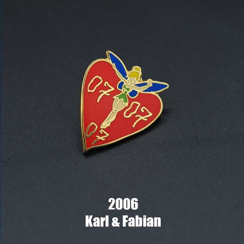 Pin's Passion-Pins van het jaar-2006-Karl&Fabian-pinspassion.nl