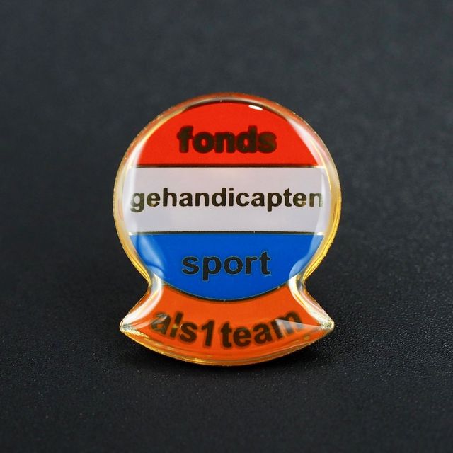 fonds-gehandicapten-sport-pins-als1team-zijdeglans-filmprint-outline-pin's passion