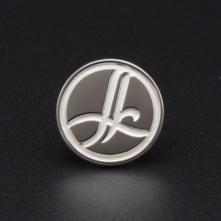 Pin's-Passion-Karel-Lassche-Sterling-Zilveren-Speld-S925