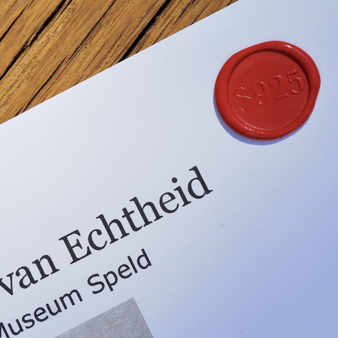 Pin's-Passion-Certificaat-van-Echtheid-Speld-Sterling-Zilver-S925