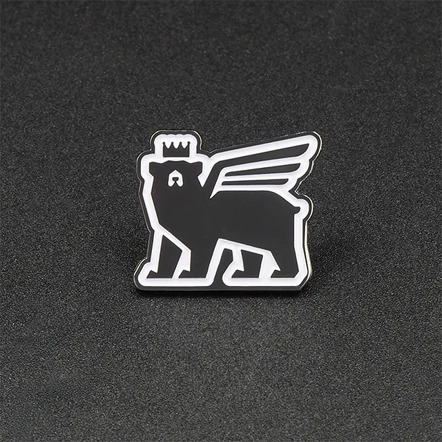 Stanley Logo Pins - Zwart wit Speldje