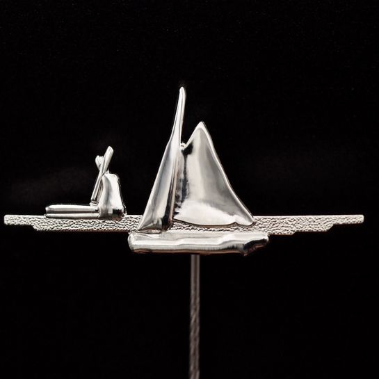 Pin's Passion-Zaans-Museum-Speld-Claude-Monet-Sterling-Zilver