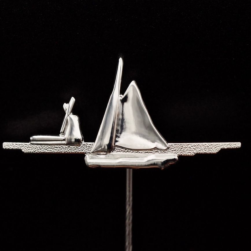 Pin's Passion-Zaans-Museum-Speld-Claude-Monet-Sterling-Zilver
