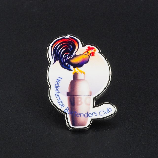 Pin's Passion-NBC-Nederlandse-Bartenders-Club-Koper-Warm-Geëmailleerde-Pins-CMYK-Print