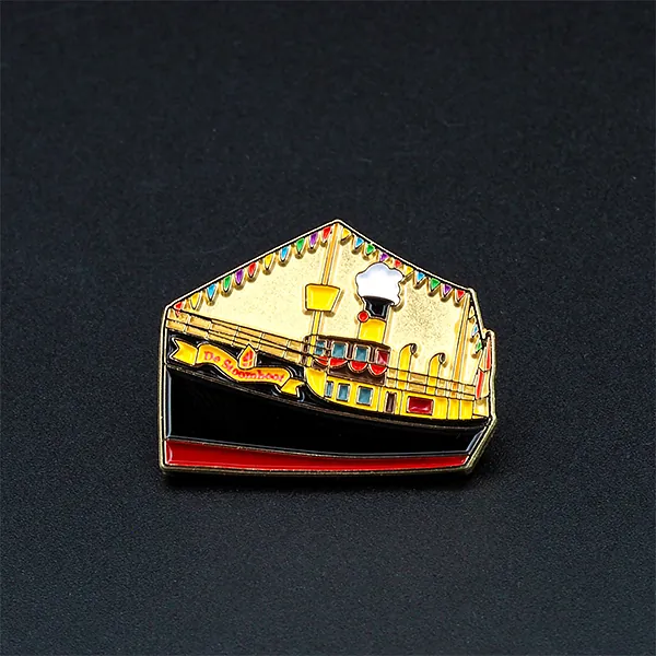 Stoomboot van Sinterklaas Pins