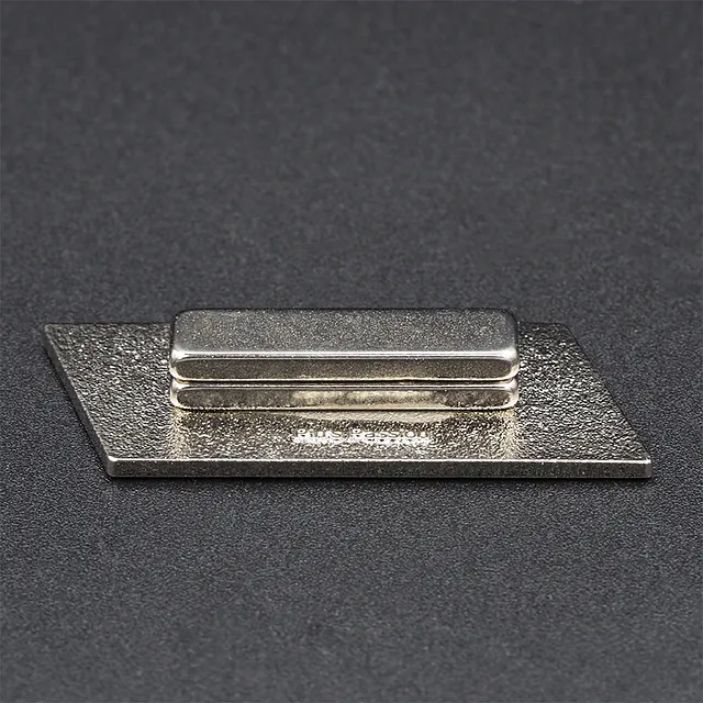 Pins sluitingen, duo magneetsluiting 20x5 mm