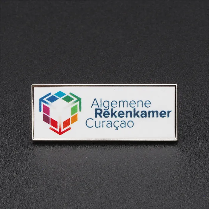 Algemene Rekenkamer Curacao Logo Speldje - Rechthoekige Pins