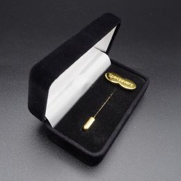 Pin's Passion-Velours-gift-box-Deluxe-Zwart-Reversspeld