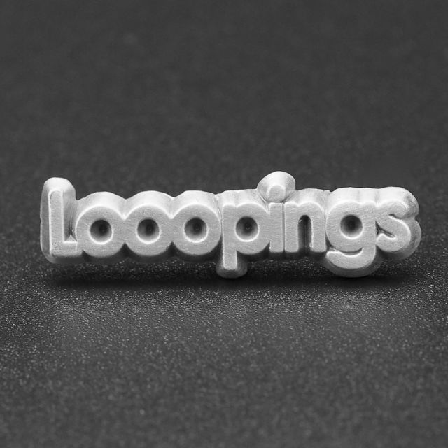 Pin's Passion-Looopings-Outline-Zinc-Alloy-Pins