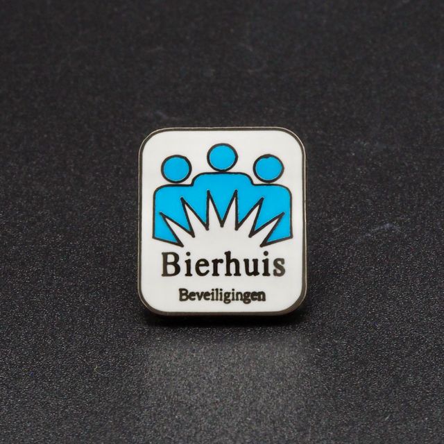Bierhuis Beveiligingen, Logo in rechthoek met ronde hoek
