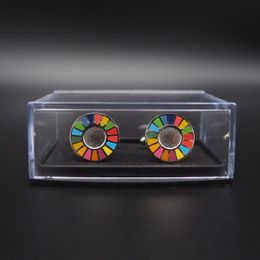 Pin's Passion-PVC-gift-box-Manchetknopen
