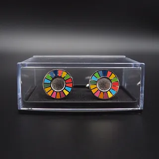 Pin's Passion-PVC-gift-box-Manchetknopen
