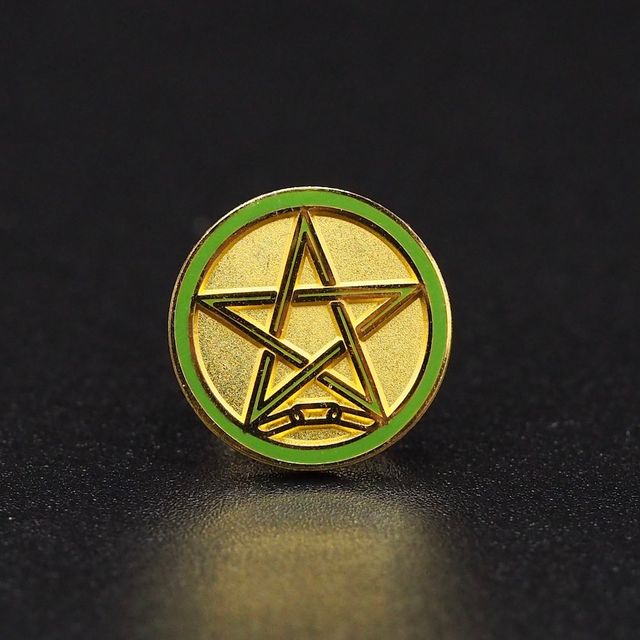 Pin's Passion-Koper-Warm-Geëmailleerd-met-2D-Reliëf-Pins