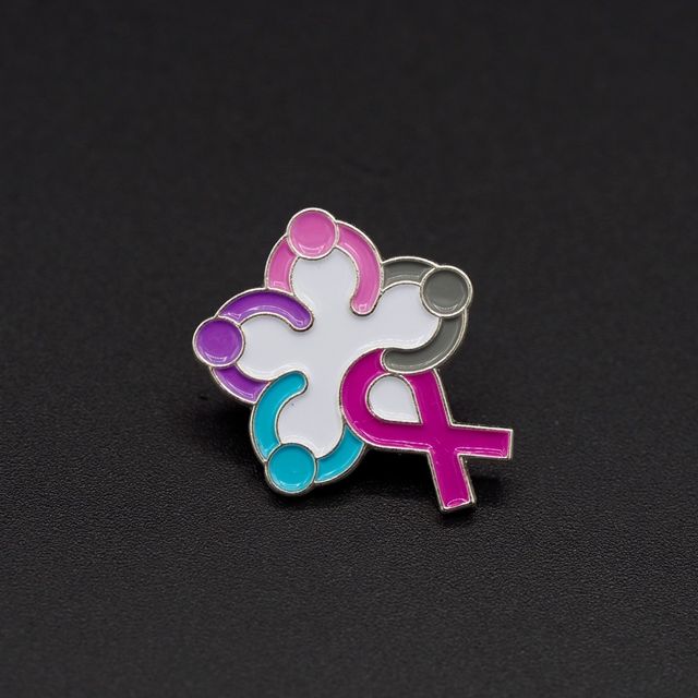big-against-breast-cancer-pins-koud-gestempeld-outline-pin's passion
