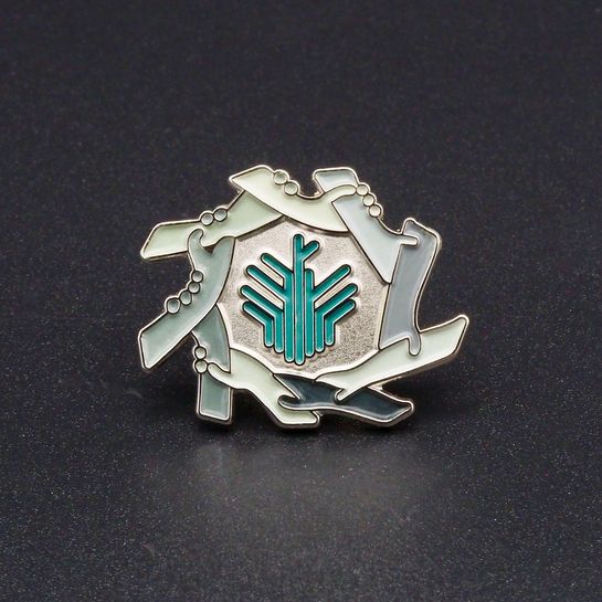 Pin's Passion-Gemeente-Beekdaelen-Speld-Sterling-Zilver-S925-Outline