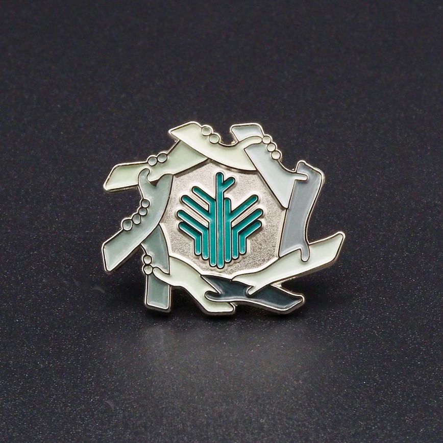 Pin's Passion-Gemeente-Beekdaelen-Speld-Sterling-Zilver-S925-Outline
