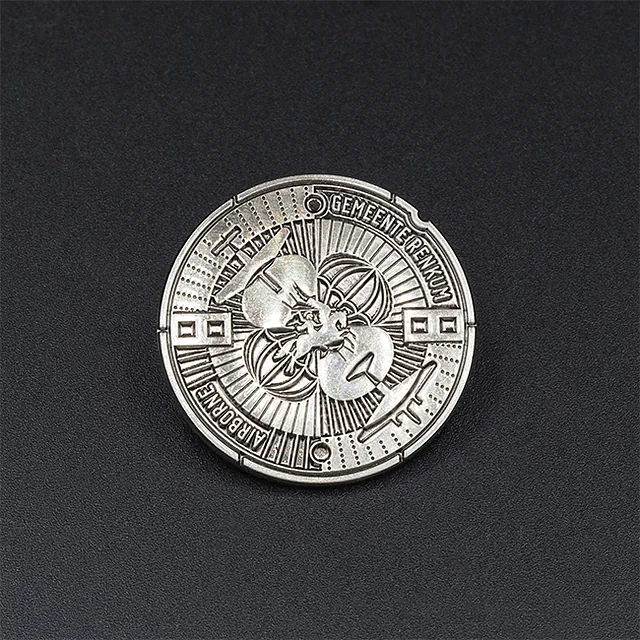 Putdeksel gemeente Renkum Pins - Logo speldje