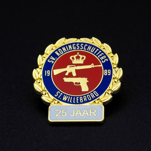 schietvereniging-koningsschutters-outline-jubileum-spelden-Pin's Passion