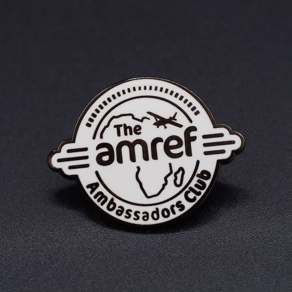 Pin's Passion-Koper-warm-geëmailleerd-Pins-Amref