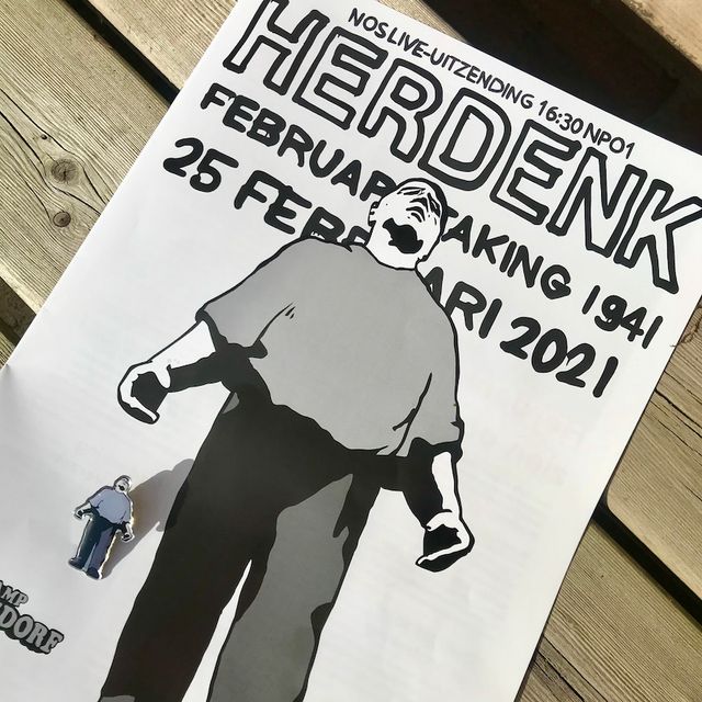 de Dokwerker, Herdenking Februaristaking 1941