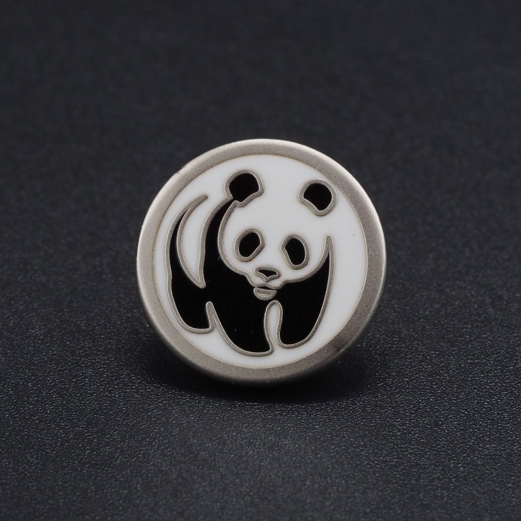 Pin's-Passion-Mat-Zilver-Verguldsel-WWF-WNF