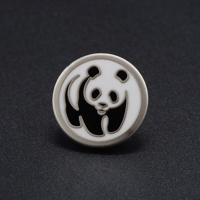 Pin's-Passion-Mat-Zilver-Verguldsel-WWF-WNF