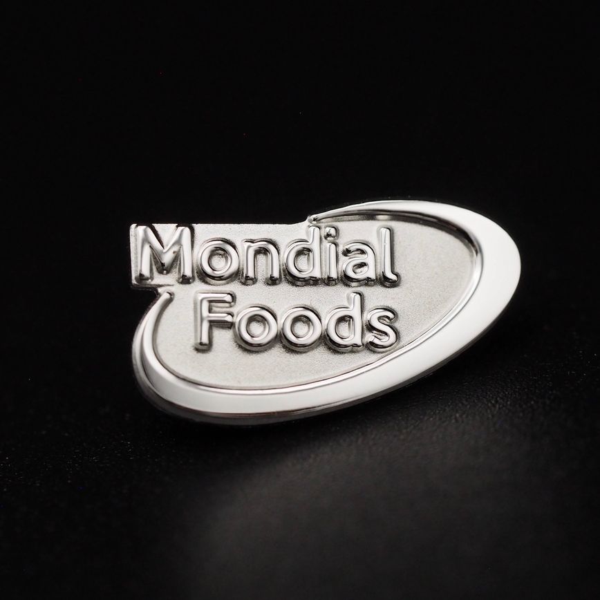 Pin's-Passion-Mondial-Foods-Sterling-Zilveren-Speld-S925