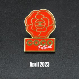 Chanel COCO Festival Pins - Speld met Chanel CC Logo