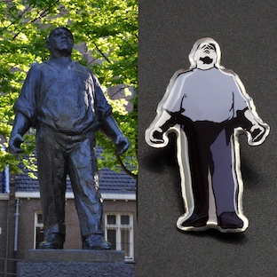 de Dokwerker, Herdenking 4 en 5 mei Pins