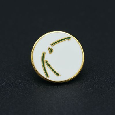 Golfclub Mariënweide, Logo groen emaillen in witte emaillen cirkel