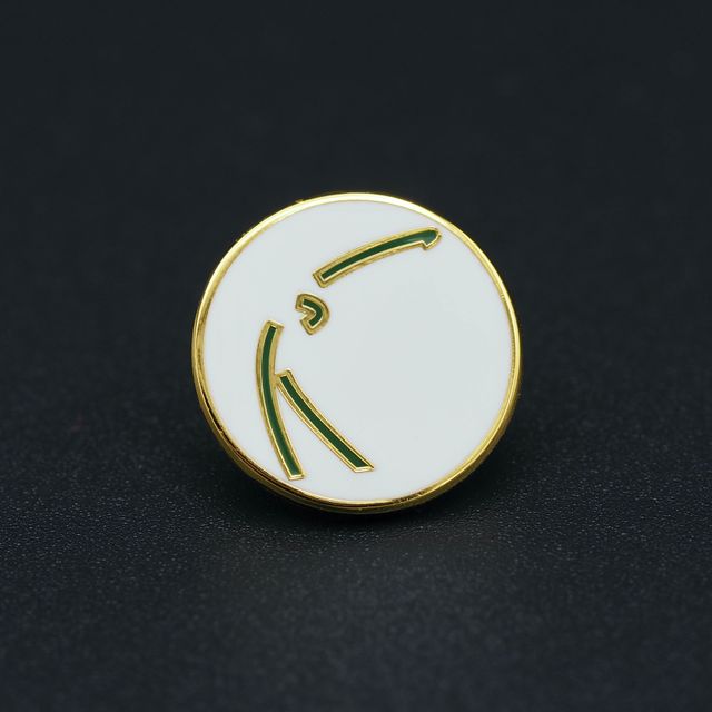 Golfclub Mariënweide, Logo groen emaillen in witte emaillen cirkel