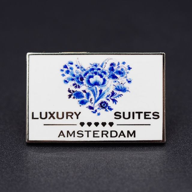 Luxury Suites Hotel Amsterdam, Delfts Blauwe Cmyk-print