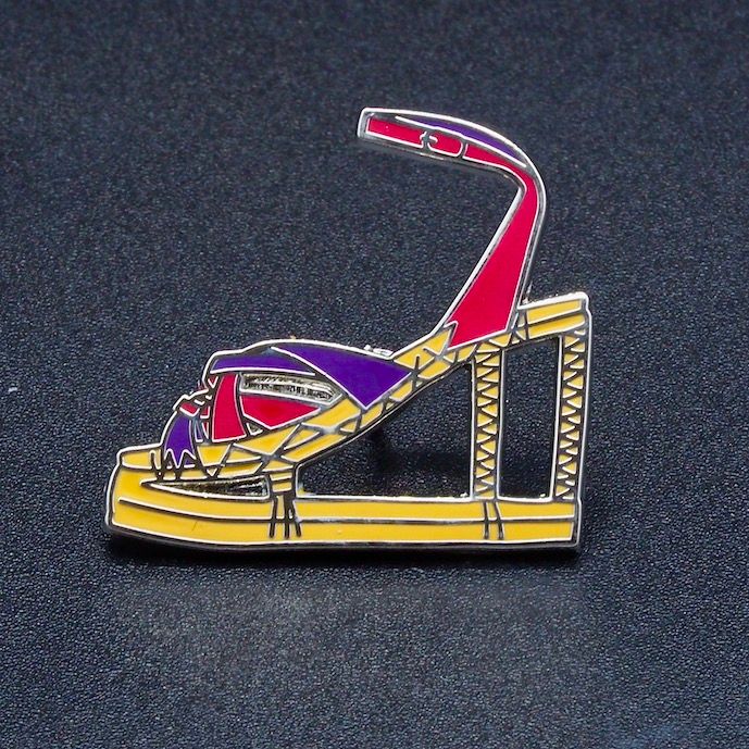 Pin's Passion-Jan-Jansen-Rattan-1973-Pins4you.nl-Outline-Zinc-Alloy-Pins
