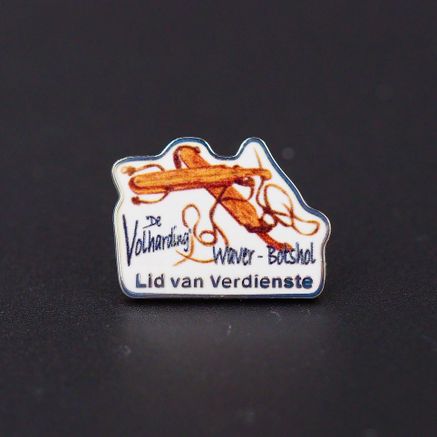 Pin's Passion-de-Volharding-Koper-Warm-Geëmailleerd-Speld-Lid-van-Verdienste-Outline