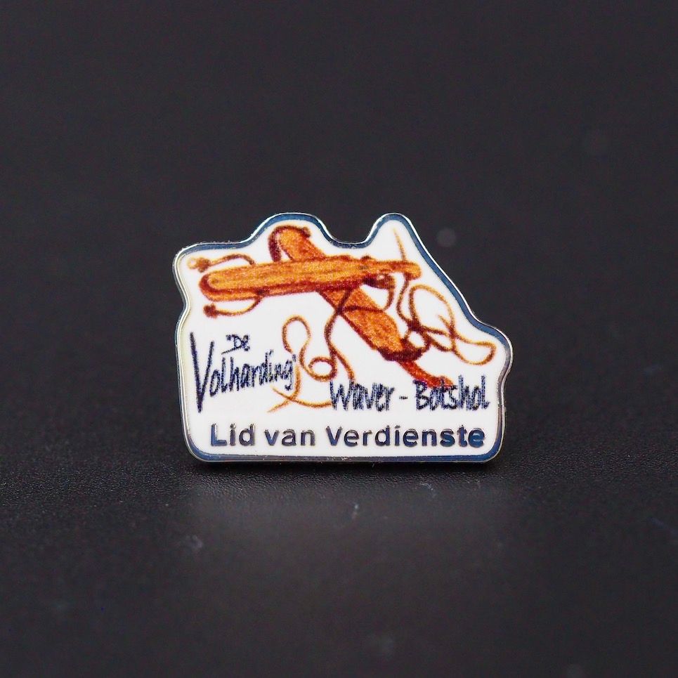 Pin's Passion-de-Volharding-Koper-Warm-Geëmailleerd-Speld-Lid-van-Verdienste-Outline
