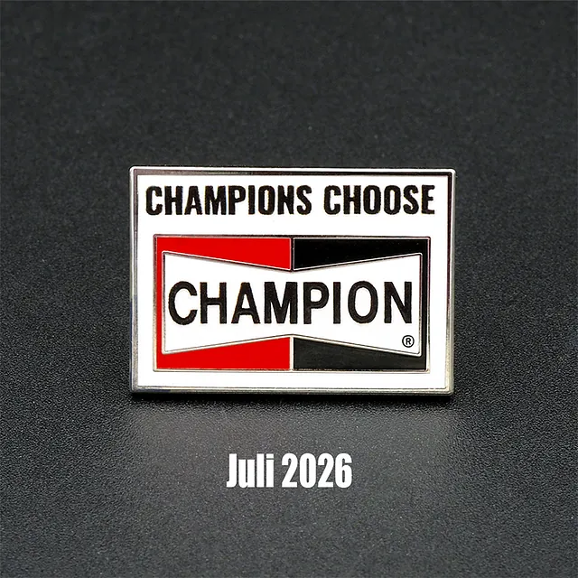Champion Driv Pins - Logo speldje - Champions choose Champion