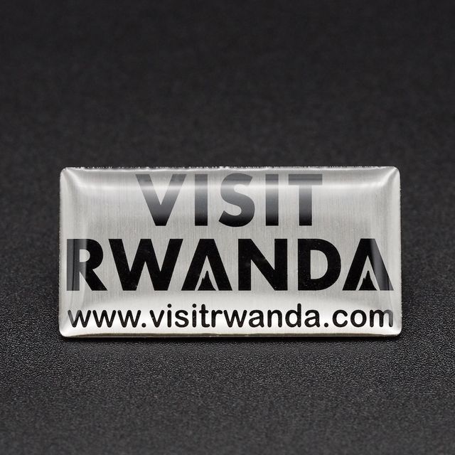 Pin's Passion-Visit-Rwanda-Zijdeglans-Filmprint-Pins