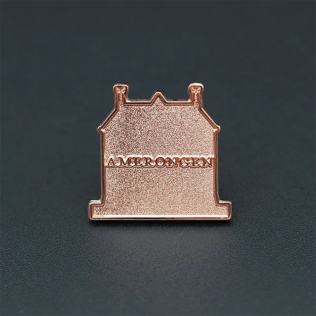 kasteel Amerongen Spins, logo speld
