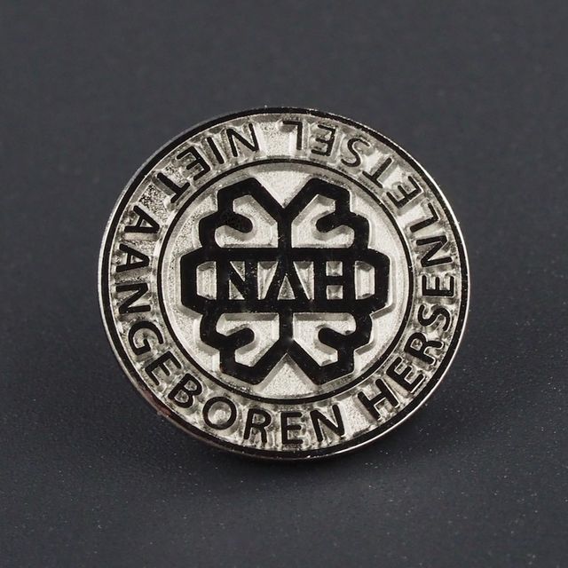 stichting-niet-aangeboren-hersenletsel-nah-pins-ijzer-2d-reliëf-rond-pin's passion
