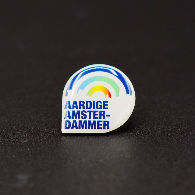 Pin's Passion-Aardige-Amsterdammer-Colors-Zijdeglans-Filmprint-Pins